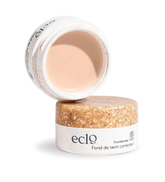 El concealer de Eclo con efecto nutritivo y antioxidante para un tono unificado y un acabado natural y luminoso. ¡Hasta 12 horas de hidratación!