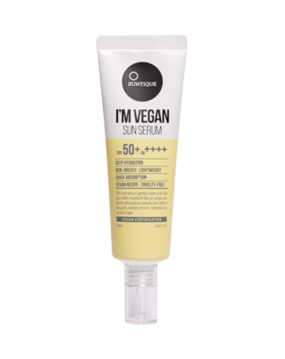 Si buscas un protector solar tipo sérum, Suntique tiene la solución definitiva. Textura ligera de rápida absorción, protección solar SPF50+ PA++++