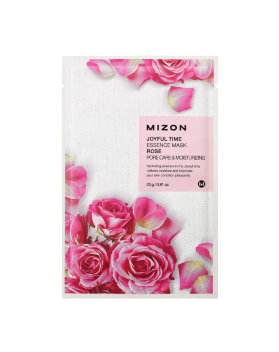 Descubre la mascarilla coreana facial con extracto de rosa. Hidratante y nutritiva, ideal para limpiar suavemente los poros e hidratar la dermis.