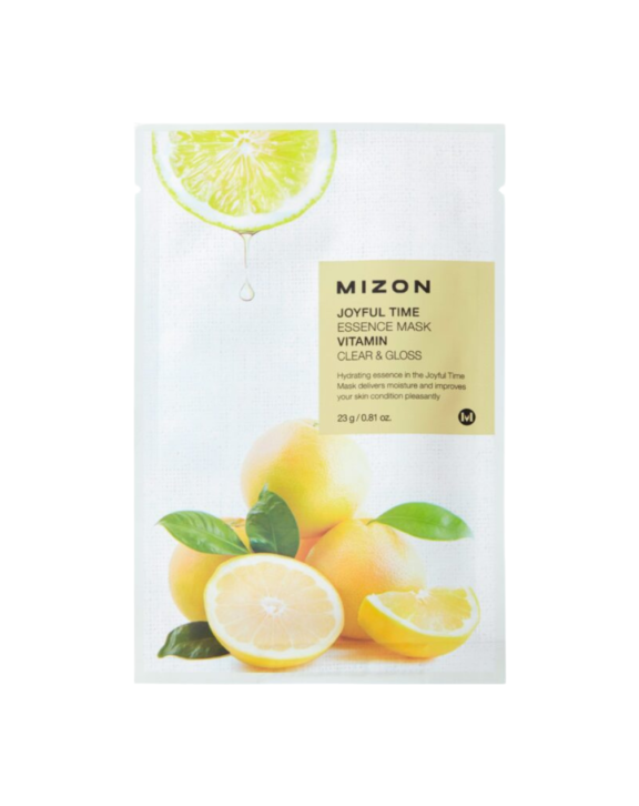 Mascarilla coreana facial iluminadora, elaborada con vitamina C para devolverle a tu piel toda la luminosidad, vitalidad e hidratación que merece.