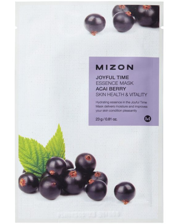 Descubre la mascarilla coreana facial de Mizon con extracto de açaí que revolucionará tu skin care. Efecto antioxidante para una piel más luminosa.