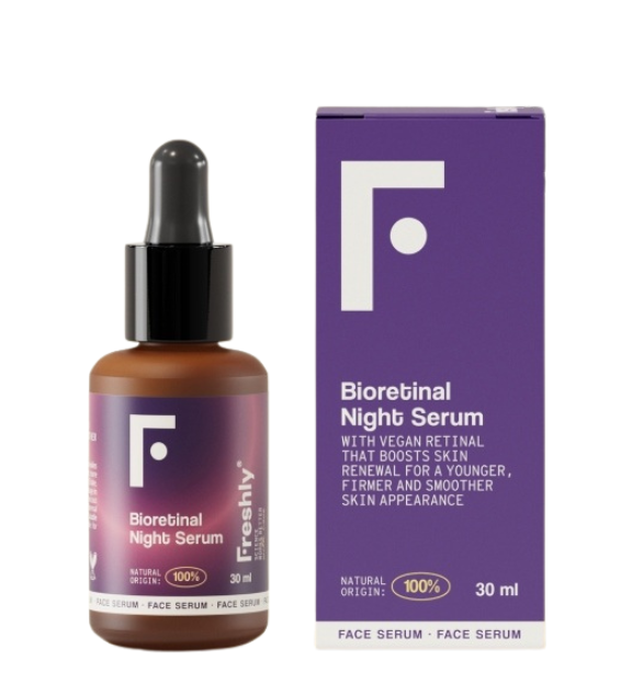 El sérum de noche definitivo de Freshly, reduce arrugas y marcas de acné mientras duermes, para lucir una piel más elástica y un tono uniforme