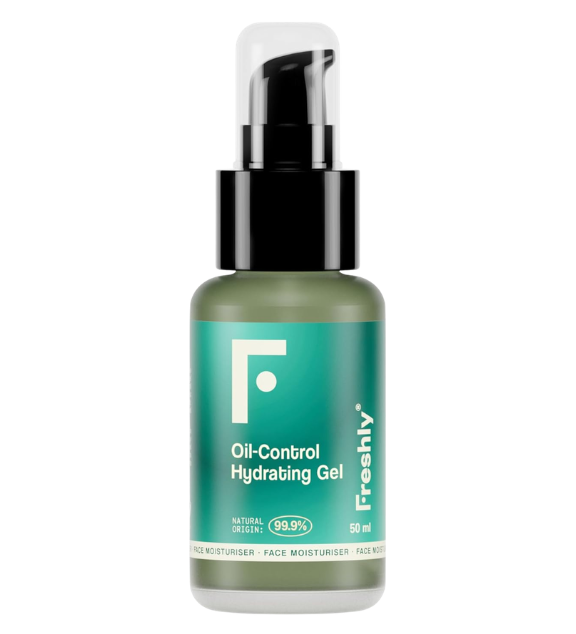 Descubre el gel hidratante facial de Freshly que hidrata sin grasa, controla sebo y brillos, mejora textura y deja la piel suave, equilibrada y fresca
