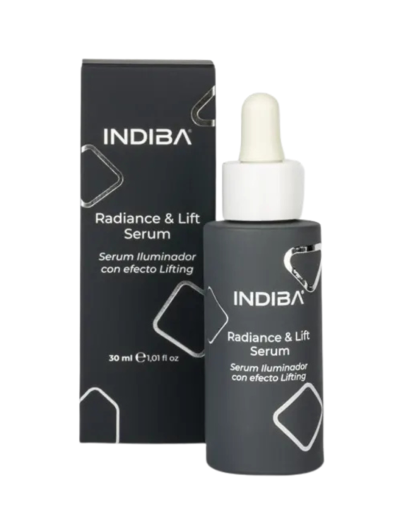 Sérum con efecto lifting de Indiba, mejora firmeza, elasticidad y luminosidad. Rellena arrugas, aporta volumen, reduce flacidez y unifica el tono.