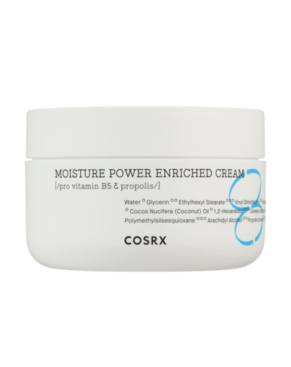 Crema hidratante para piel sensible, contiene pantenol, própolis, ceramidas y ácido hialurónico para un boost de hidratación y un acabado aterciopelado.
