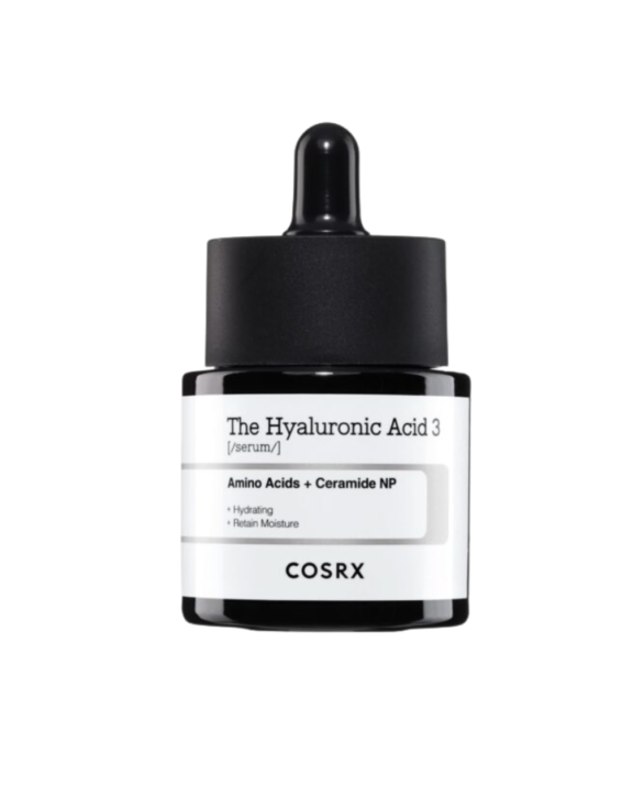 Sérum facial con ácido hialurónico para proteger la piel de la sequedad y las agresiones externas, aporta una profunda hidratación y acabado luminoso.