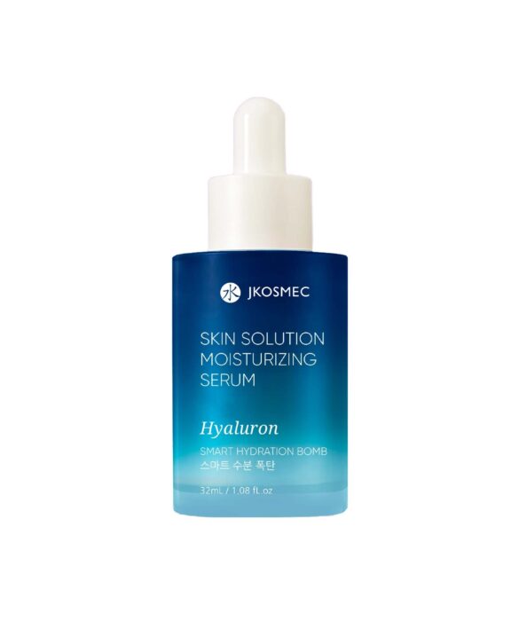 Si buscas un sérum facial con ácido hialurónico que te proporcione una hidratación duradera y profunda de la piel, Skin Solution de Jkosmec es tu elección.