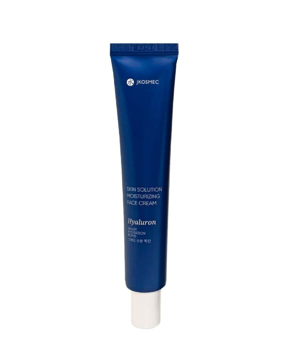 Compra online la crema facial hidratante con ácido hialurónico de Jkosmec, hidratación profunda y duradera, para piel sensible o seca, textura ligera.