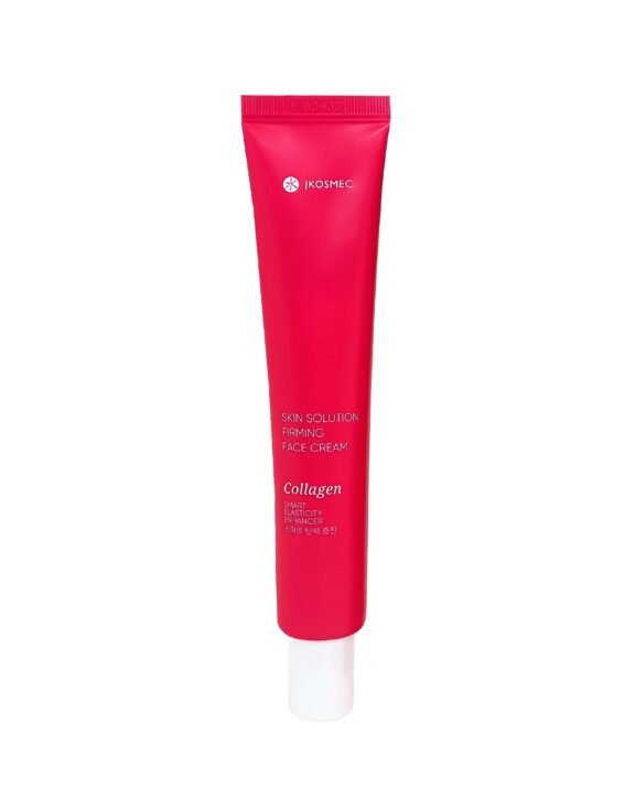 Crema con colágeno rejuvenecedora para el rostro de Jkosmec, contiene adenosina y niacinamida para una piel hidratada, con más firmeza y elasticidad.