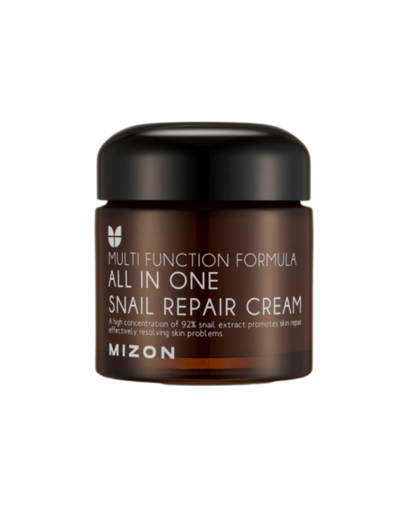 Crema facial multifunción con mucina de caracol para todo tipo de piel, ayuda a mejorar múltiples problemas en un solo uso: hidrata, repara y unifica.