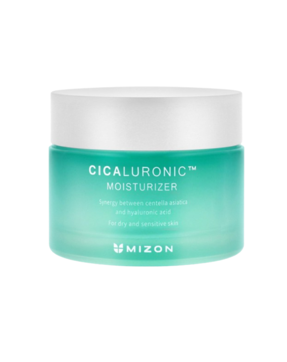 Crema hidratante coreana para piel seca o deshidratada, con centella asiática y 8 tipos de ácido hialurónico, calma y equilibra la piel sensible.