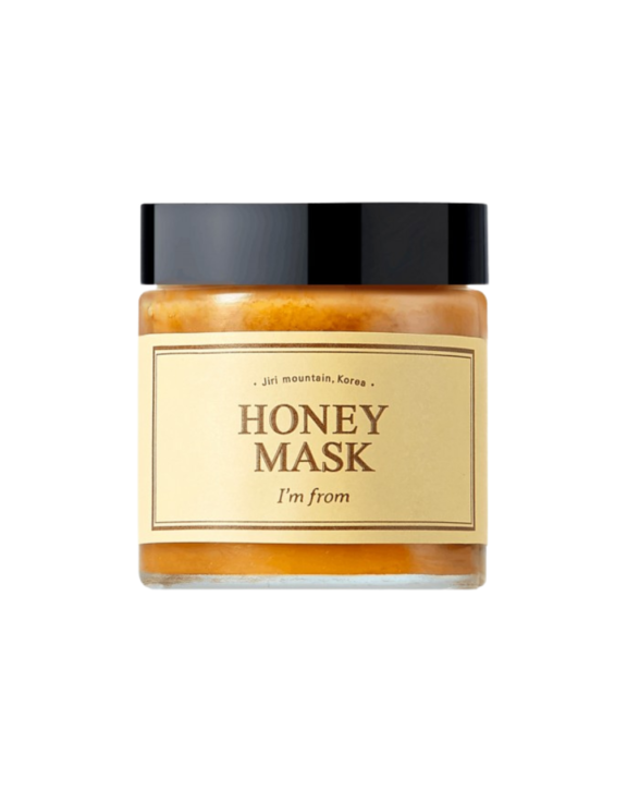 Mascarilla facial wash-off con de miel de Jirisan, aceites de macadamia y jojoba que hidrata, calma y revitaliza la piel, eliminando las impurezas.