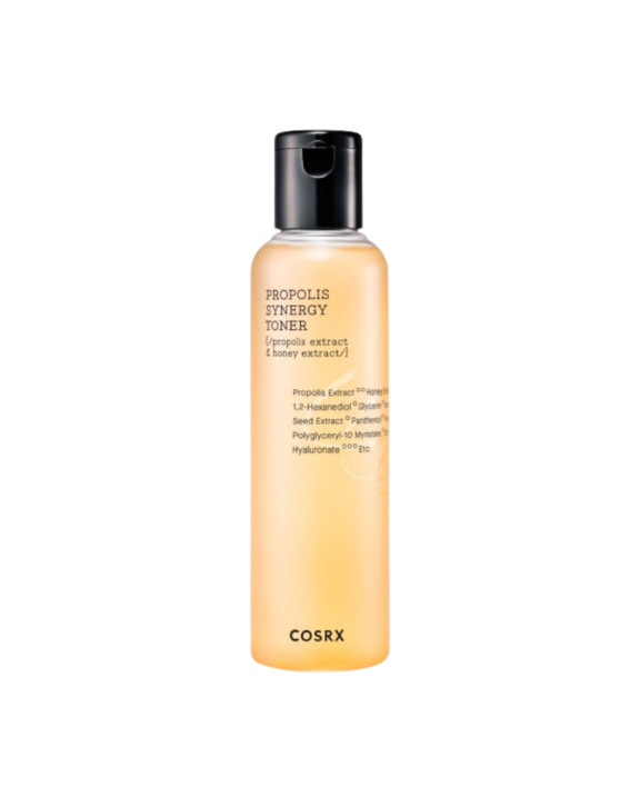 Tónico equilibrante con propolis y miel, hidrata, calma y suaviza la piel. Ayuda a regenerar, cicatrizar y prevenir granitos en pieles con acné.