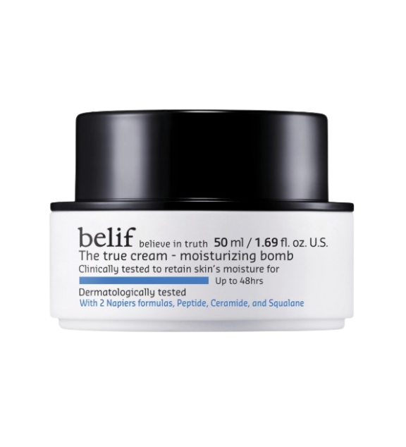 Descubre la crema coreana hidratante de Belif, todo el poder del K-Beauty en tu rostro. Ideal para piel seca, le devuelve la hidratación y suavidad
