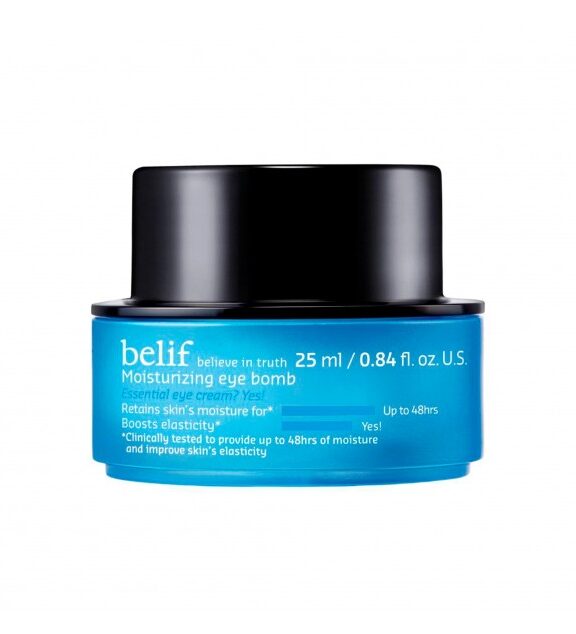 Completa tu rutina de K-Beauty con la crema para contorno de ojos de Belif. Hidratación intensiva para un efecto profundo sobre las arrugas y bolsas.