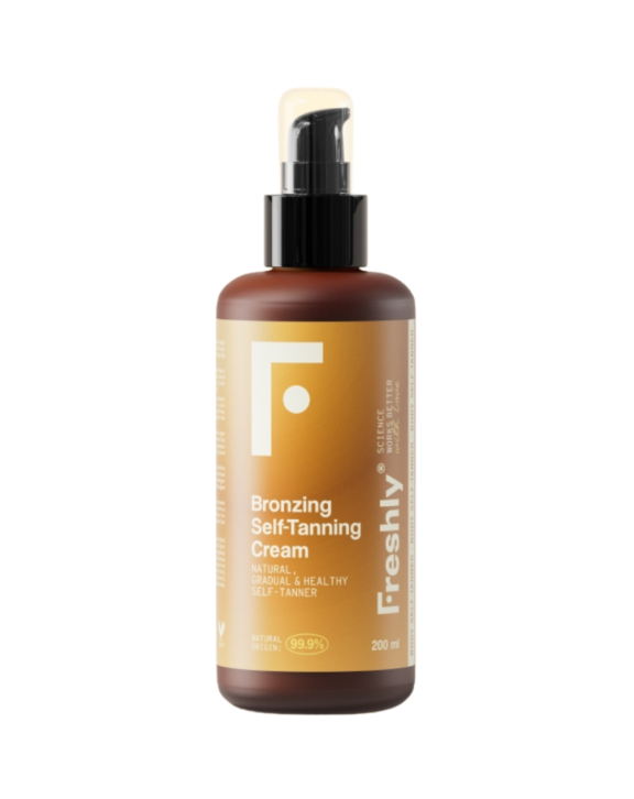 Crema bronceadora, para un bronceado natural y saludable.